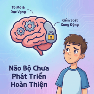 Con Trai Xem Nội Dung Khiêu Dâm Loạn Luân: Não của trẻ chưa phát triển hoàn thiện, dễ bị kích thích bởi các chủ đề cấm kỵ.