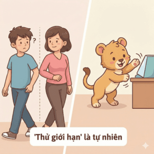 Con Trai "Thử Giới Hạn" Của Mẹ Về Các Vấn Đề Nhạy Cảm: Hành vi tò mò tự nhiên, nhưng thiếu sự hướng dẫn đúng cách.