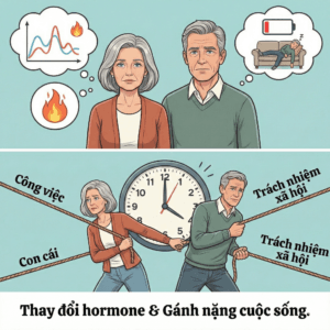 Cảm Giác Thiếu Thốn Tình Cảm Trong Hôn Nhân – Thay đổi nội tiết tố và gánh nặng cuộc sống từ cả chồng và vợ.