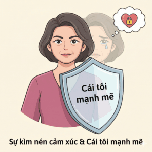 Cảm Giác Thiếu Thốn Tình Cảm Trong Hôn Nhân – Cái "tôi" mạnh mẽ và sự kìm nén cảm xúc