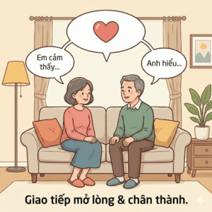 Cảm Giác Thiếu Thốn Tình Cảm Trong Hôn Nhân – Giao tiếp mở lòng và chân thành.