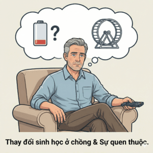 Khi Chồng Bạn Không Còn Nhìn Thấy Sự Quyến Rũ Của Bạn – Bạn Nên Làm Gì Để Tự Tin Lại? - Suy giảm ham muốn từ chồng và nhàm chán từ sự quen thuộc