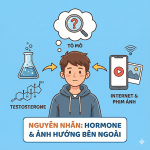 Hướng Dẫn Phụ Huynh Đồng Hành Với Con Trai Tuổi Dậy Thì - Nguyên nhân
