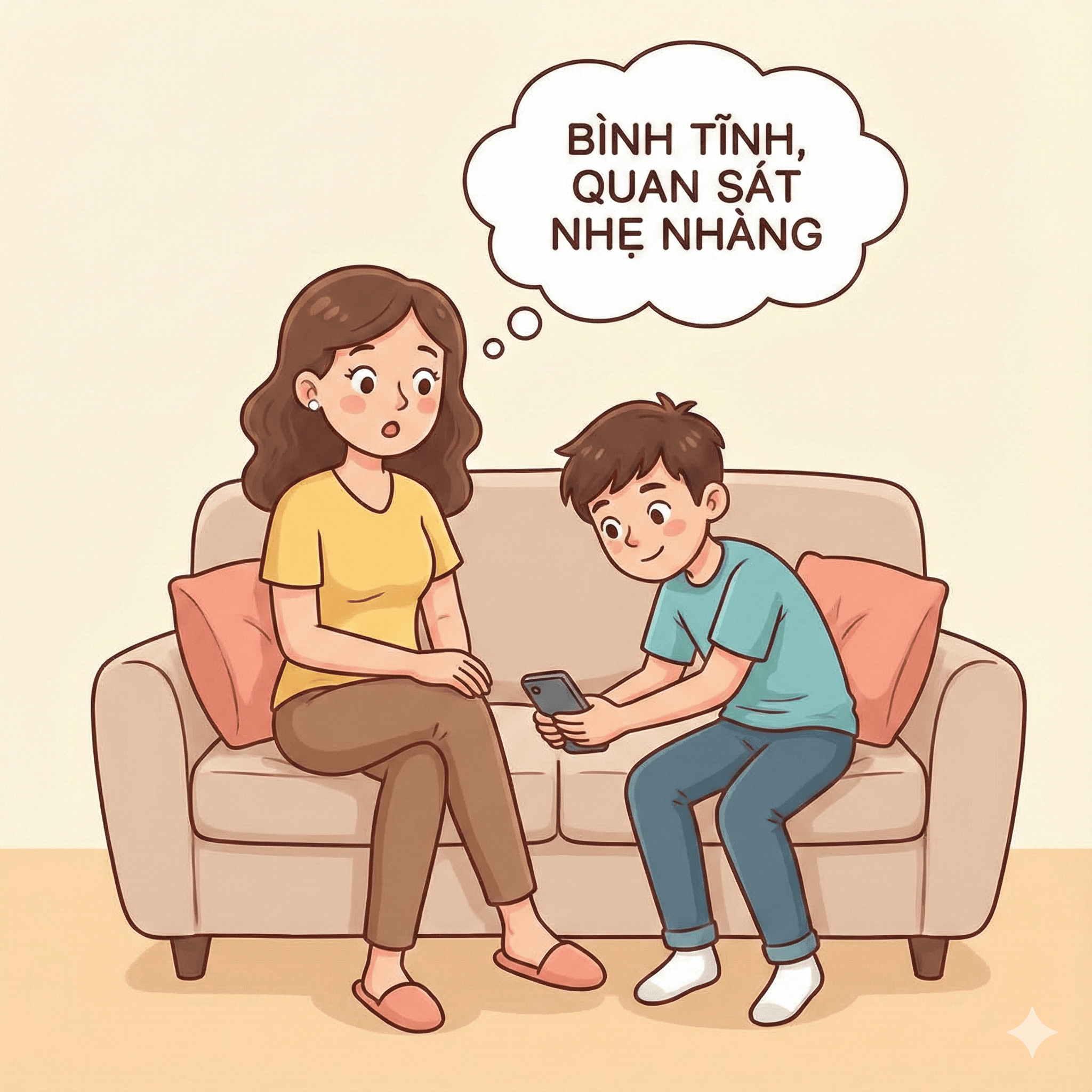 Con Trai Quay Lén Mẹ: Từ Tò Mò Đến Rủi Ro Và Cách Định Hướng Sớm