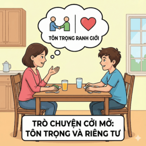 Con Trai Quay Lén Mẹ: Trò chuyện cởi mở