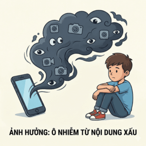 Con Trai Quay Lén Phòng Tắm/Thay Đồ Của Mẹ: Ảnh hưởng từ nội dung xấu trên internet