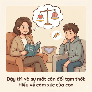 Mẹ Phát Hiện Quần Lót Của Mình Trong Phòng Con Trai: Dậy thì và sự mất cân đối tạm thời giữa cảm xúc và kiểm soát
