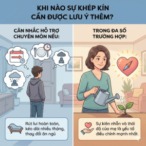 Con trai khép kín, ít nói chuyện với mẹ – Khi nào sự khép kín cần được lưu ý thêm?