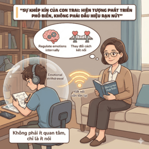 Con trai khép kín, ít nói chuyện với mẹ – Sự khép kín của con trai: một hiện tượng phát triển phổ biến, không phải dấu hiệu rạn nứt