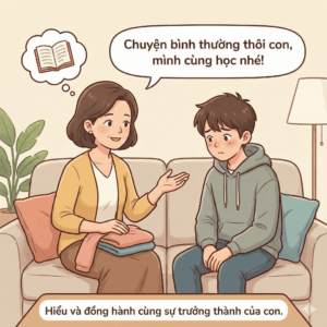 Phản Ứng Của Mẹ Và Con Khi Con Trai Thấy Quần Lót Mẹ - 1