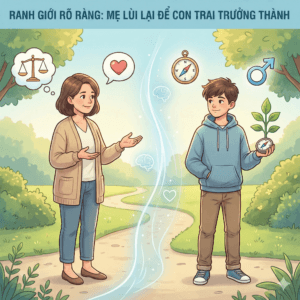 Nguyên tắc ứng xử và khoảng cách an toàn giữa mẹ và con trai - Vì sao mối quan hệ mẹ – con trai cần ranh giới rõ ràng hơn?