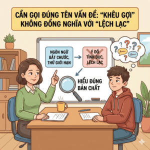 Tại sao con trai hay nói câu khêu gợi hoặc khiếm nhã về mẹ? - Cần gọi đúng tên vấn đề: “khêu gợi” không đồng nghĩa với “lệch lạc”