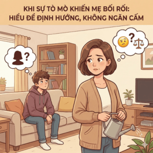 Phải làm sao khi con trai tò mò về cơ thể phụ nữ? - Khi sự tò mò khiến người mẹ bối rối