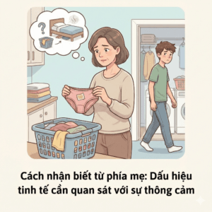 Phát Hiện Con Trai Sử Dụng Đồ Lót Mẹ Để Thủ Dâm - Cách nhận biết từ phía mẹ