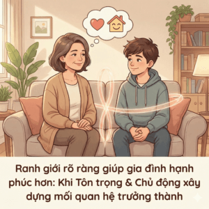 Ranh giới mẹ và con trai tuổi dậy thì - Ranh giới rõ ràng giúp gia đình hạnh phúc hơn