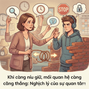 Mẹ bất lực với con trai - Khi càng níu giữ, mối quan hệ càng căng thẳng
