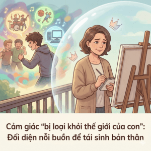 Mẹ bất lực với con trai - Cảm giác “bị loại khỏi thế giới của con” và cách đối diện