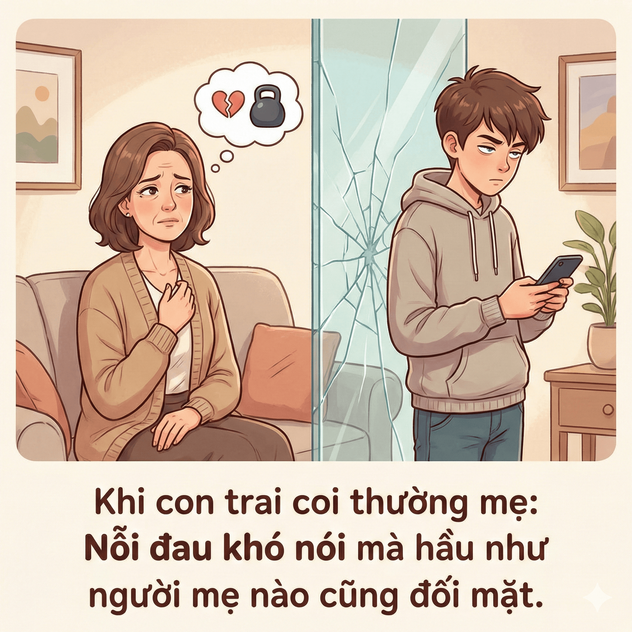 Khi con trai coi thường mẹ: Nỗi đau khó nói mà hầu như người mẹ nào cũng đối mặt