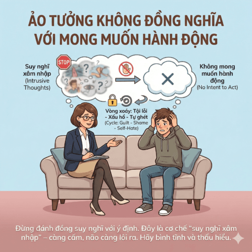 Những suy nghĩ ngoài tầm kiểm soát khi cậu con trai bước vào tuổi dậy thì - Ảo tưởng không đồng nghĩa với mong muốn hành động