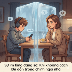 Mất kết nối với con trai - Khi sự im lặng trở nên đáng sợ hơn cả xung đột