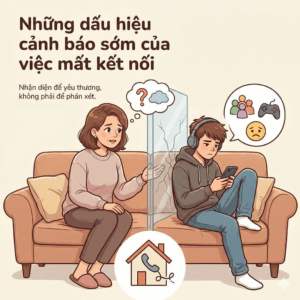Mất kết nối với con trai - Những dấu hiệu cảnh báo sớm của việc mất kết nối