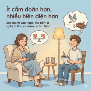 Con trai không nghe lời - Ít cấm đoán hơn, nhiều hiện diện hơn