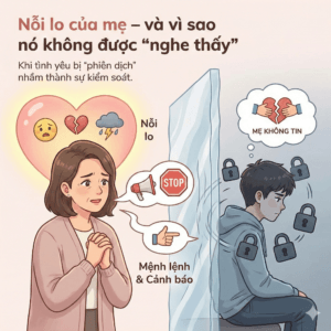 Con trai không nghe lời - Nỗi lo của mẹ – và vì sao nó không được “nghe thấy”