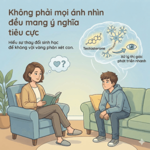 Khi con trai nhìn chằm chằm vào mẹ - Trước hết cần nói rõ: không phải mọi ánh nhìn đều mang ý nghĩa tiêu cực