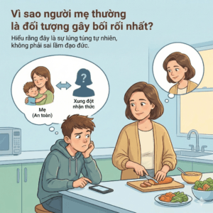 Khi con trai nhìn chằm chằm vào mẹ - Vì sao người mẹ thường là đối tượng gây bối rối nhất?