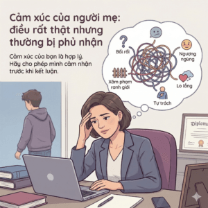 Khi con trai nhìn chằm chằm vào mẹ - Cảm xúc của người mẹ: điều rất thật nhưng thường bị phủ nhận