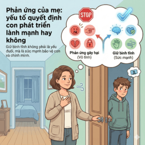 Con trai thủ dâm tuổi dậy thì - Phản ứng của mẹ: yếu tố quyết định con phát triển lành mạnh hay không