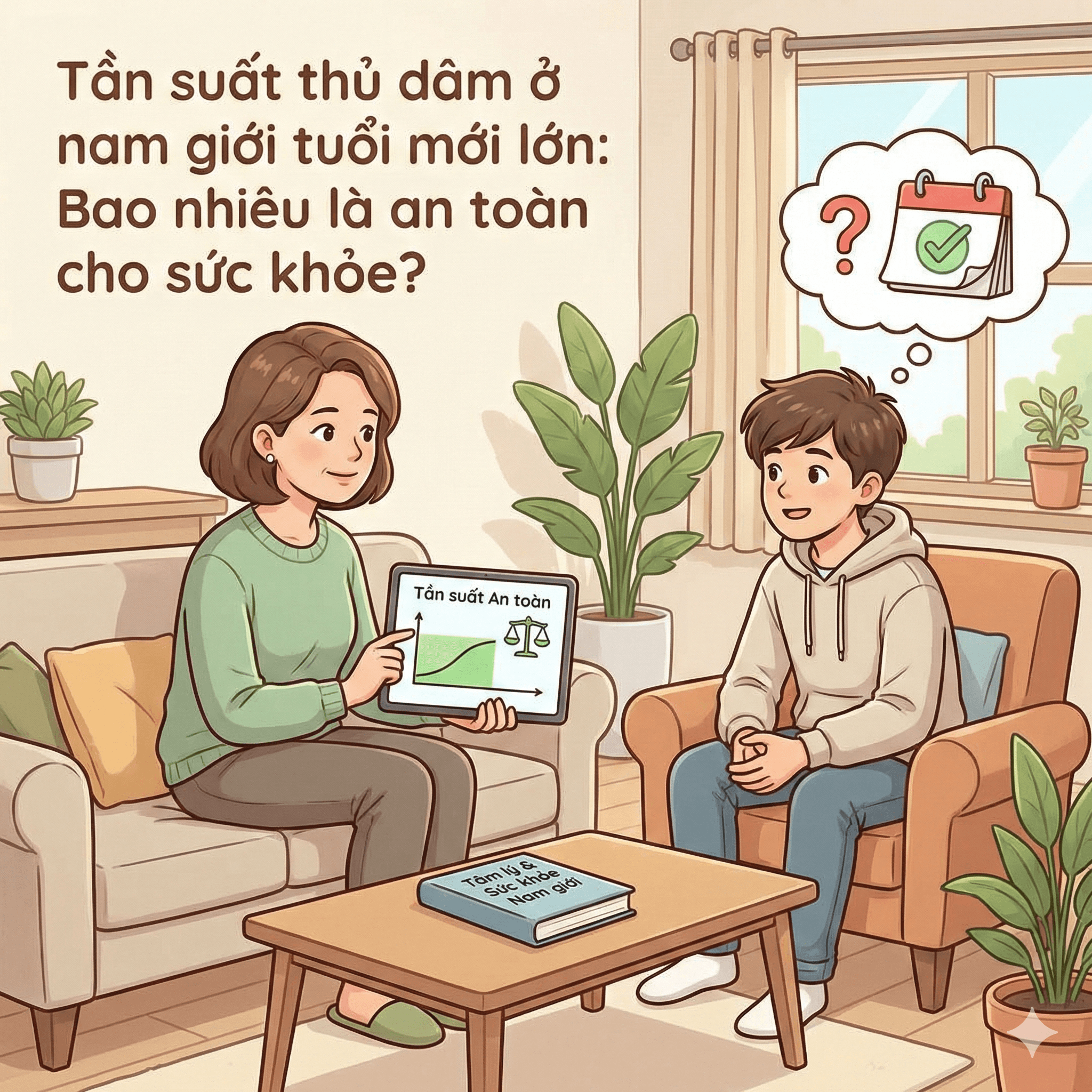 Tần suất thủ dâm ở nam giới tuổi mới lớn: Bao nhiêu là an toàn cho sức khỏe?