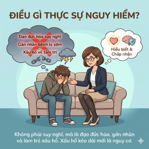 Những hành vi ảo tưởng ở con trai tuổi dậy thì - Điều gì thực sự nguy hiểm?