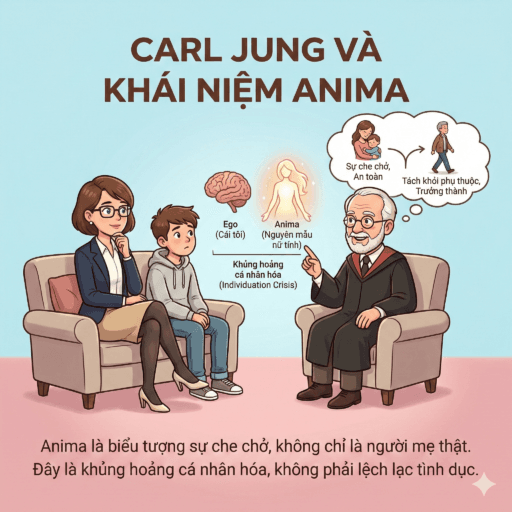 Những hành vi ảo tưởng ở con trai tuổi dậy thì - Carl Jung và khái niệm Anima