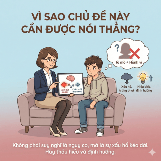 Hiểu và xử lý hành vi tình dục khó xử của con trai tuổi dậy thì với mẹ - Vì sao chủ đề này cần được nói thẳng?