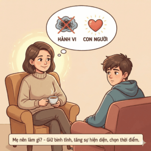 Con trai hay chống đối mẹ ở tuổi dậy thì – Mẹ nên làm gì? – Giữ bình tĩnh là nền tảng quan trọng nhất