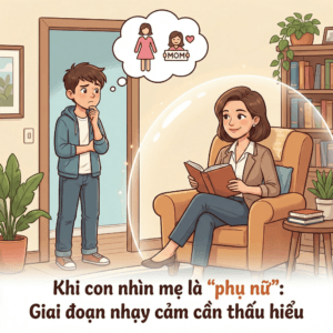 Con trai hay chống đối mẹ ở tuổi dậy thì – Con trai bắt đầu nhìn mẹ như một “người phụ nữ”, không chỉ là “mẹ”