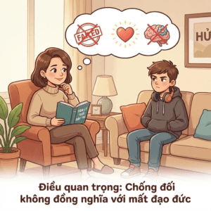Con trai hay chống đối mẹ ở tuổi dậy thì – Điều quan trọng: Chống đối không đồng nghĩa với mất đạo đức