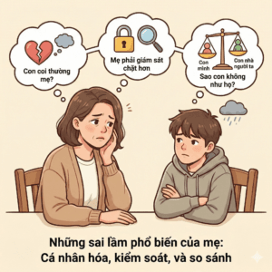 Con trai hay chống đối mẹ ở tuổi dậy thì – Những sai lầm phổ biến của mẹ (rất dễ mắc, kể cả người có học)