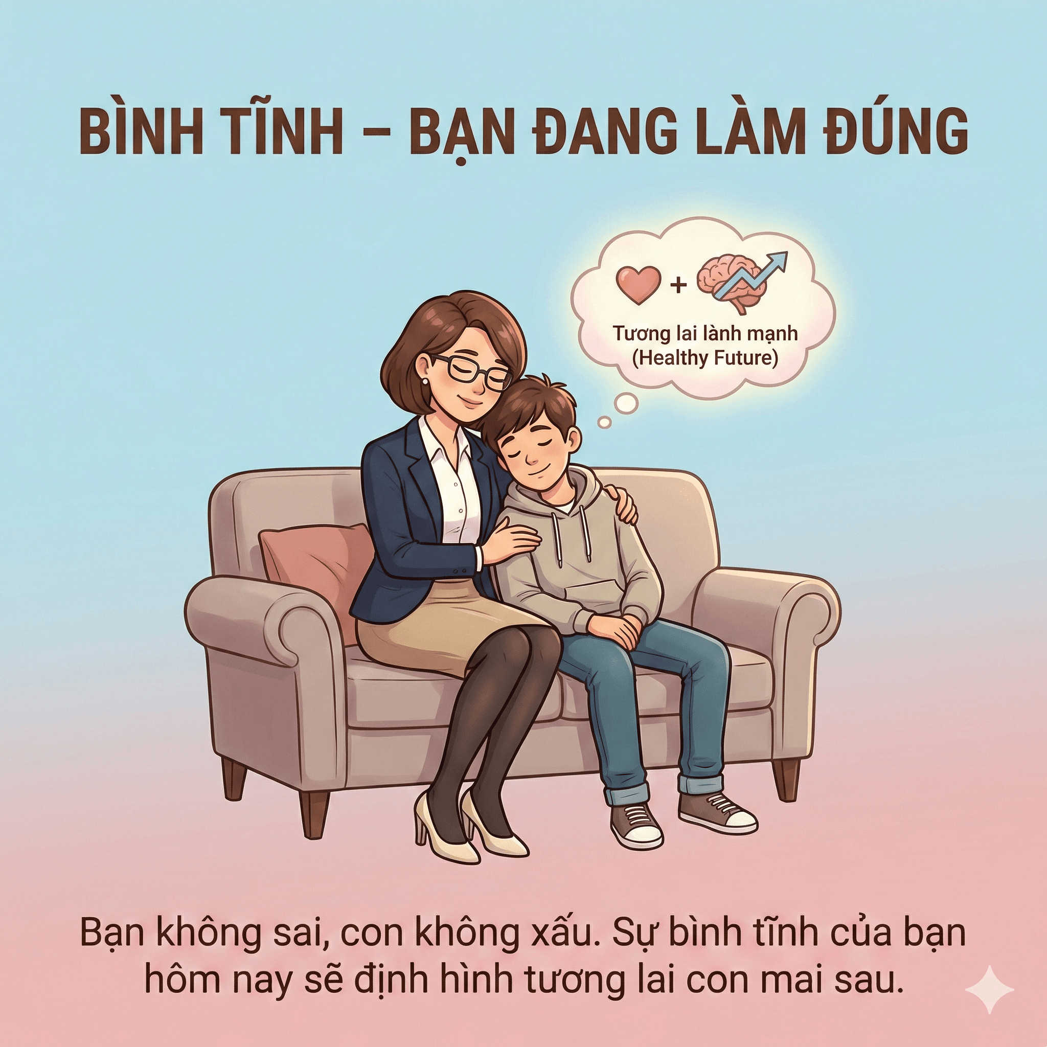 Con Trai Trộm Đồ Lót Mẹ - Bình tĩnh – bạn đang làm đúng