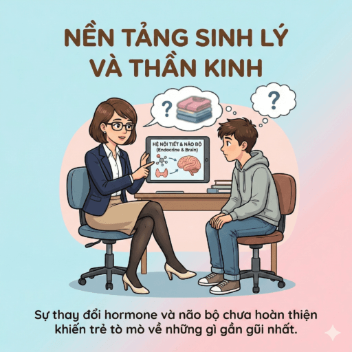 Con Trai Trộm Đồ Lót Mẹ - Nền tảng sinh lý – thần kinh ở tuổi dậy thì