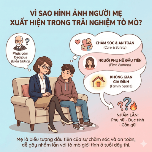 Con Trai Trộm Đồ Lót Mẹ - Vì sao hình ảnh người mẹ lại xuất hiện trong trải nghiệm tò mò?