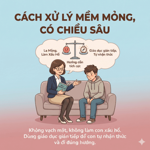 Con Trai Trộm Đồ Lót Mẹ - Cách xử lý mềm mỏng, không gay gắt - như một người mẹ có chiều sâu tâm lý