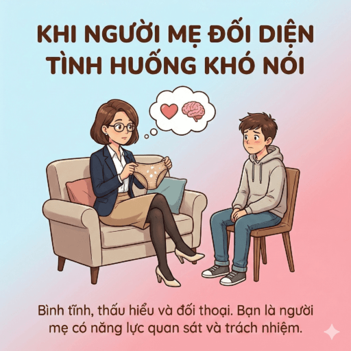 Phát Hiện Con Trai Sử Dụng Đồ Lót Mẹ Để Thủ Dâm - Khi người mẹ đối diện một tình huống khó nói nhưng không hiếm gặp