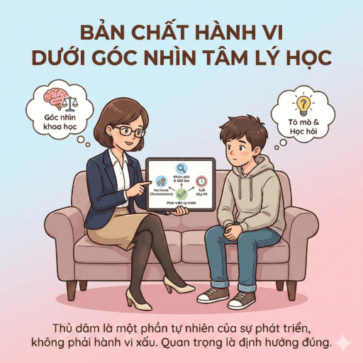 Phát Hiện Con Trai Sử Dụng Đồ Lót Mẹ Để Thủ Dâm - Bản chất của hành vi dưới góc nhìn tâm lý học phát triển