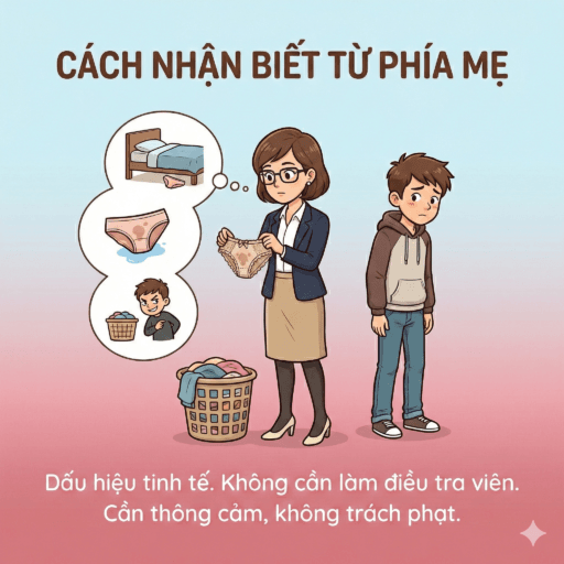 Phát Hiện Con Trai Sử Dụng Đồ Lót Mẹ Để Thủ Dâm - Cách nhận biết từ phía mẹ
