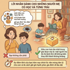 Con trai thay đổi tính nết tuổi dậy thì – Lời nhắn dành cho những người mẹ có học và từng trải