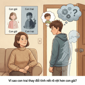 Con trai thay đổi tính nết tuổi dậy thì – Vì sao con trai thay đổi tính nết rõ rệt hơn con gái?