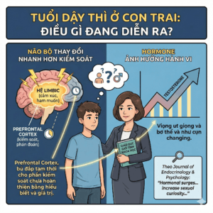 Giáo dục giới tính cho con trai tuổi dậy thì theo góc nhìn khoa học - Tuổi dậy thì ở con trai: điều gì thực sự đang diễn ra?