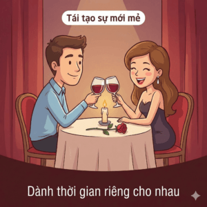 Hôn Nhân Lâu Năm - Làm Thế Nào Để Duy Trì Hạnh Phúc? - Tạo sự mới mẻ để giữ lửa hôn nhân.